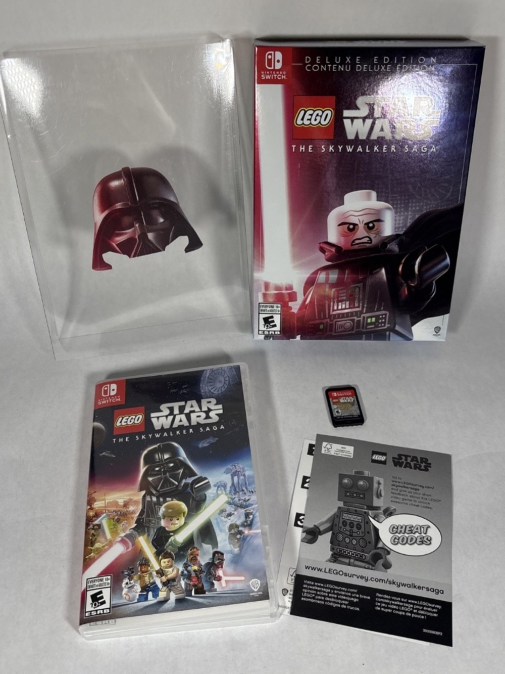 Lego Star Wars The Skywalker Saga Nintendo Switch Deluxe Edition CIB NO DLC